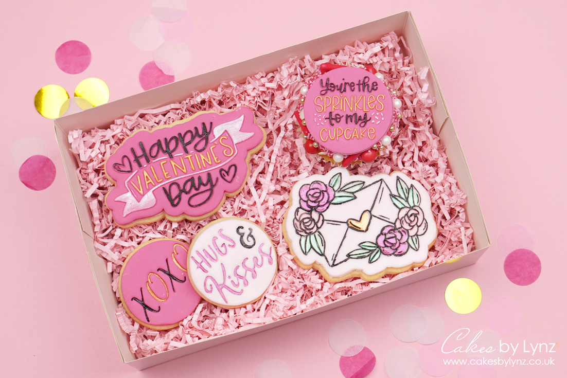 SweetStamp Valentines range treat box – cookies and cupcakes SweetStamp Valentines range treat box - cookies and cupcakes