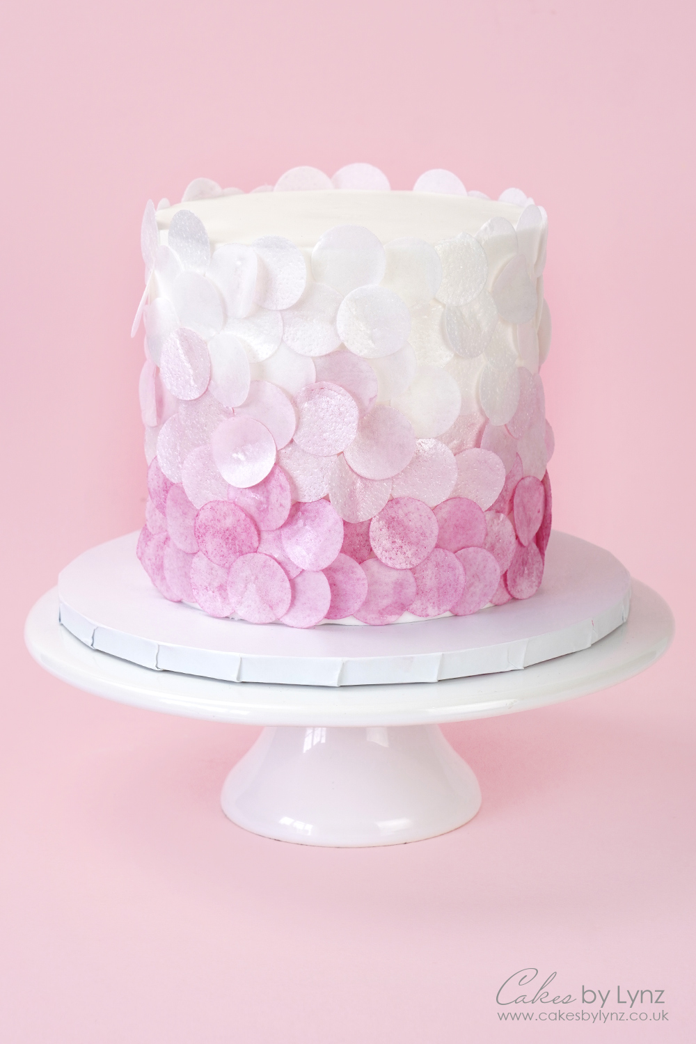 Wafer Paper Confetti Cake Tutorial