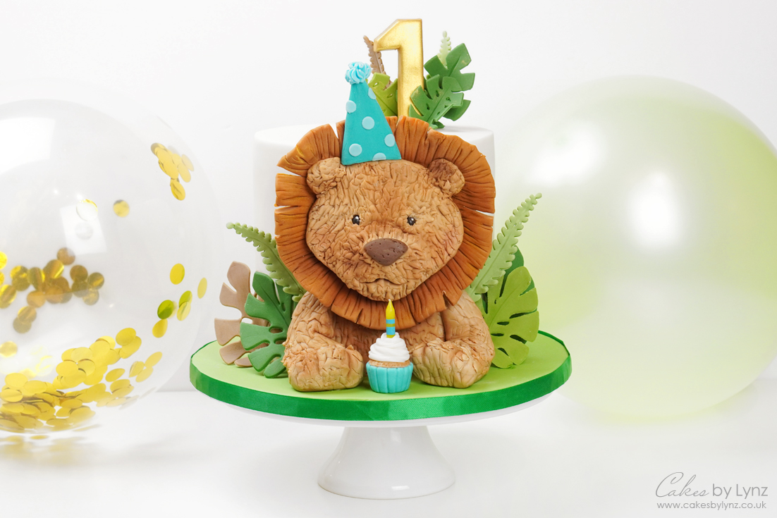 1st Birthday Lion Cake Tutorial 1st Birthday Lion Cake Tutorial