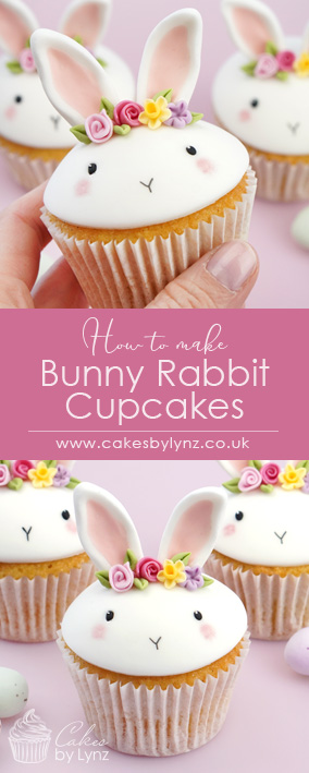 How to make bunny rabbit cupcakes cake decorating tutorial